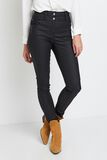 Jean slim MEMPHIS enduit femme