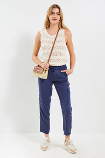 Pantalon cargo femme