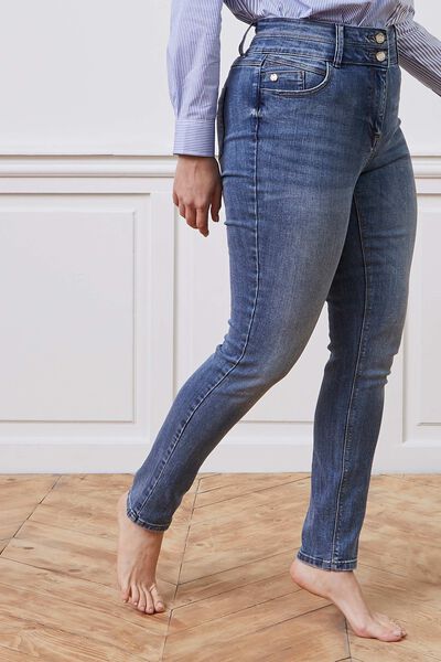 Jean slim taille haute MILAN femme