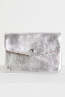 Porte-monnaie croûte de cuir femme