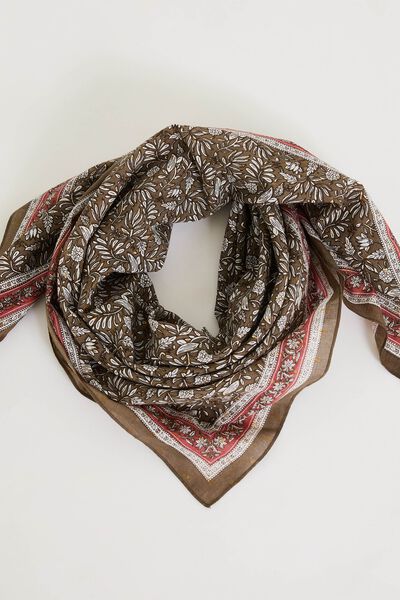 Foulard carré femme