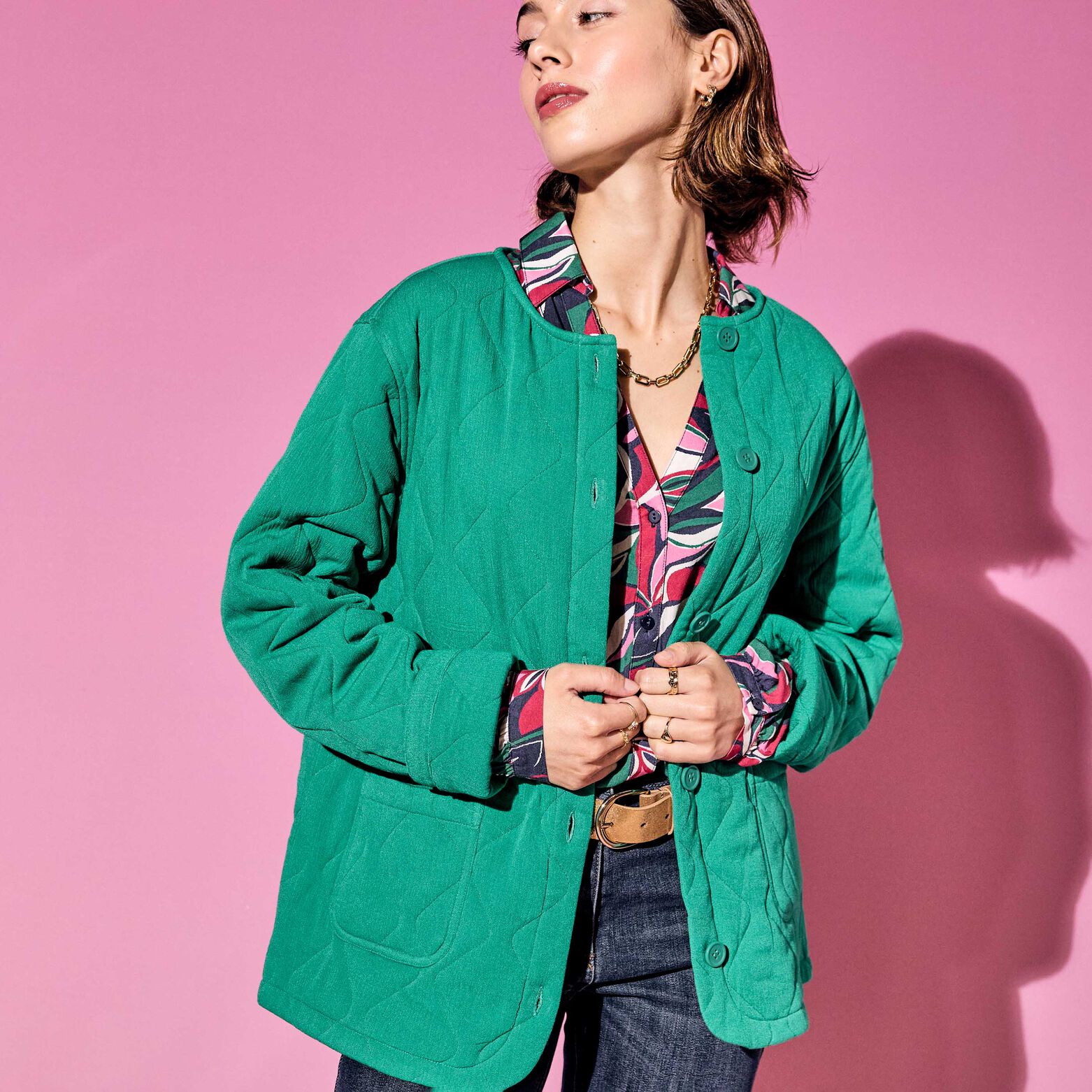 Veste matelassée femme