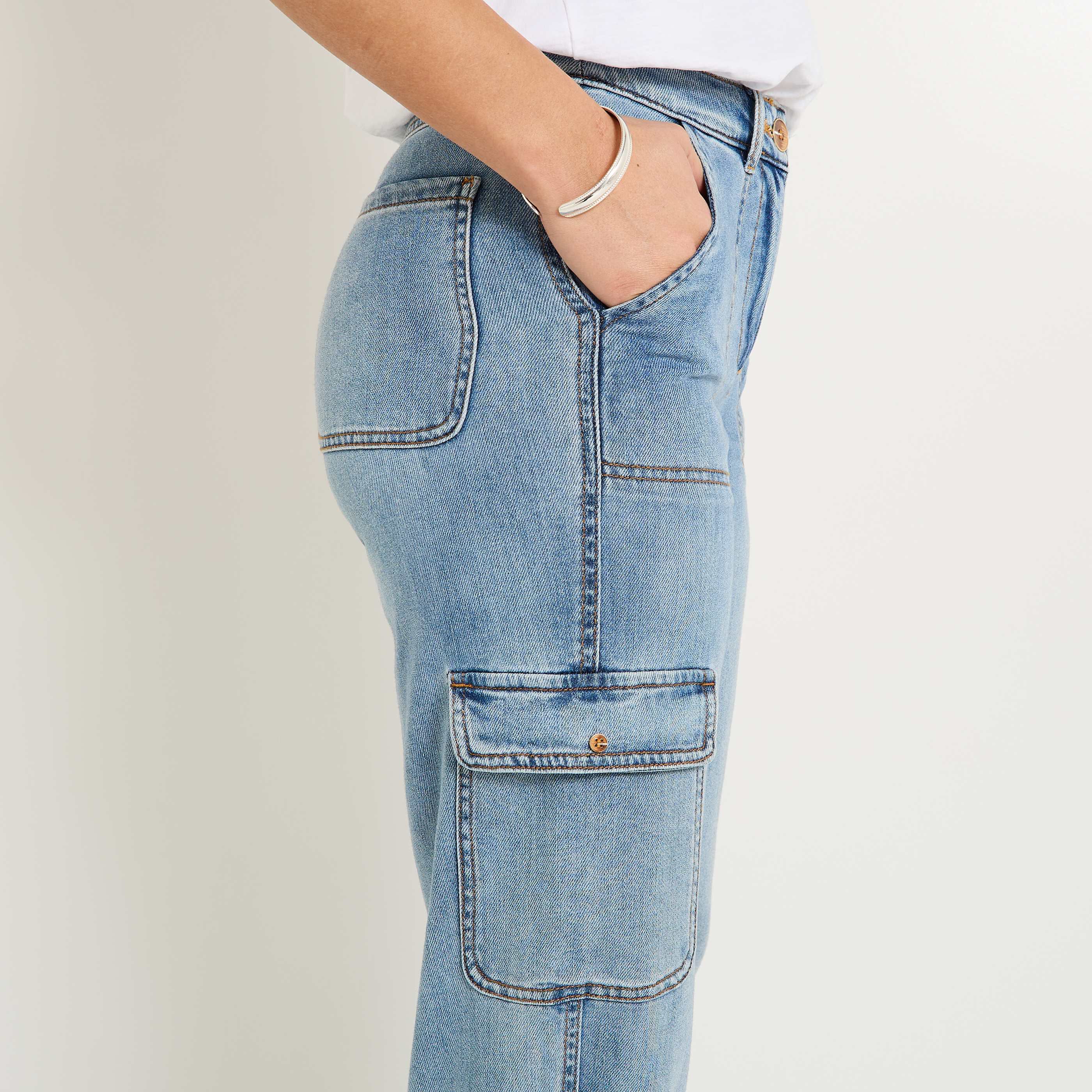 Jean cargo MEGEVE femme