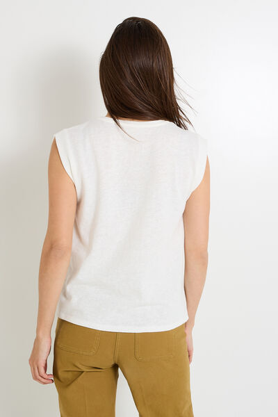T shirt col rond femme