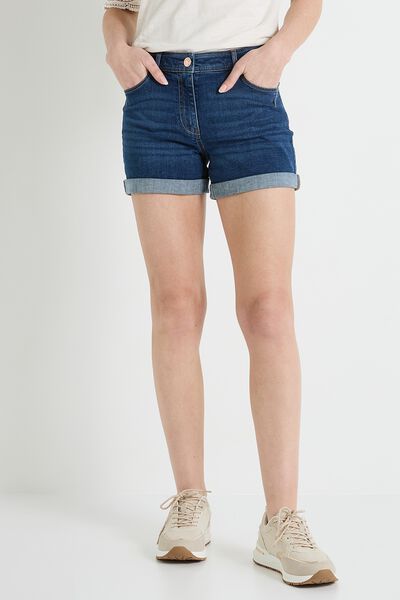 Short en jean femme