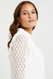 Chemise broderie femme