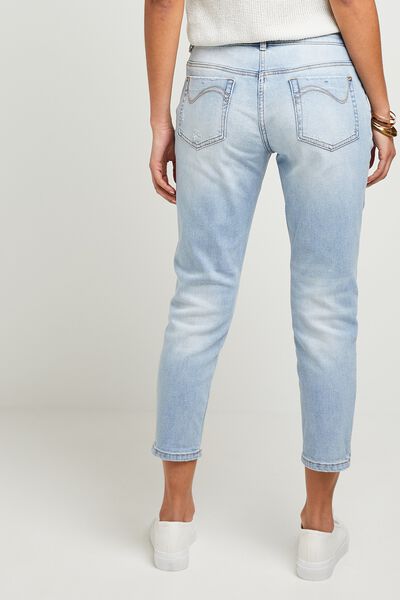Jean boyfriend femme