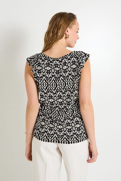 T-shirt col V femme