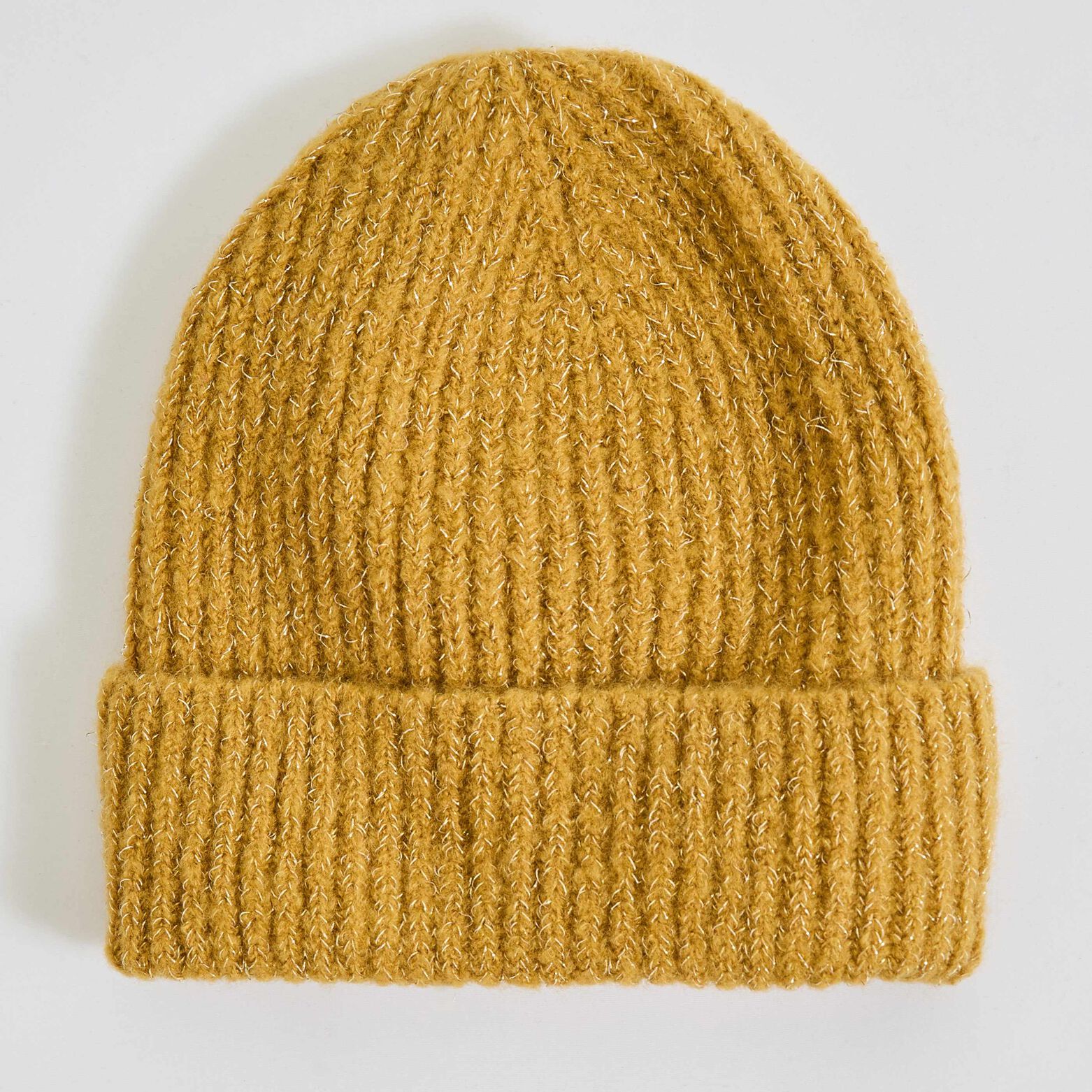 Bonnet côtelé femme