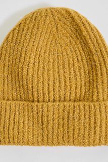 Bonnet côtelé femme
