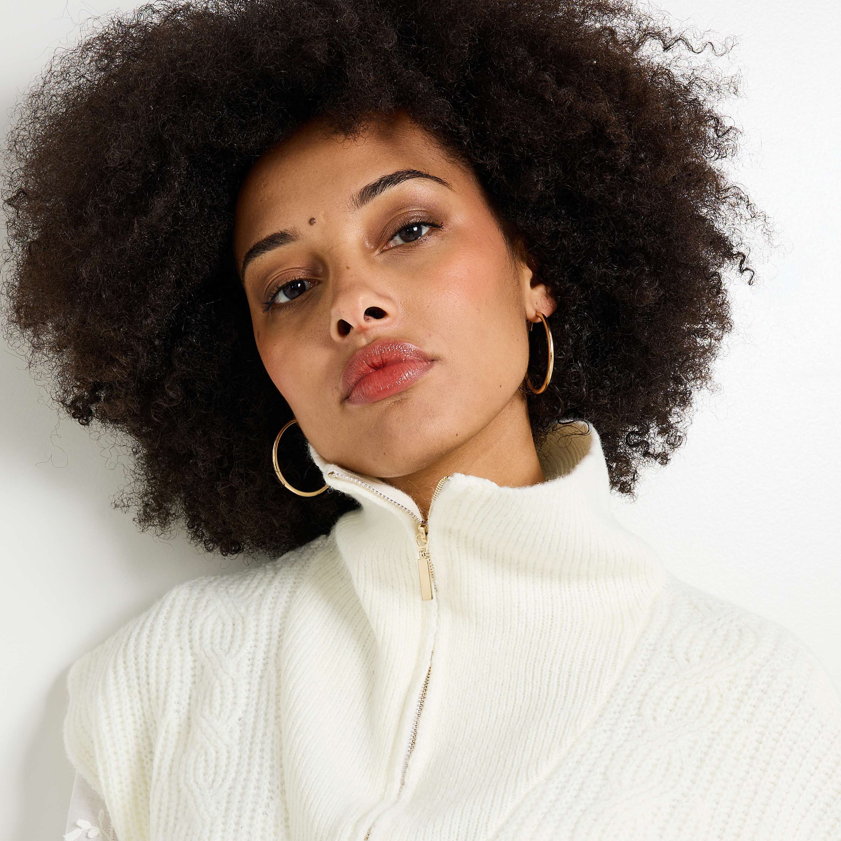 Pull sans manche femme