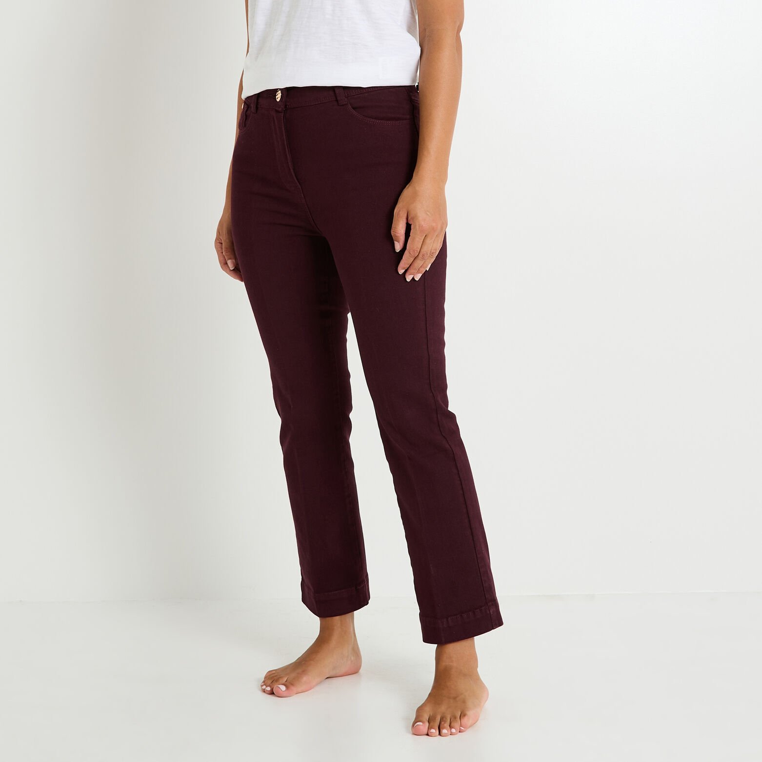 Jean bootcut raccourci TROPEZ RB02 femme