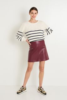 Jupe simili femme