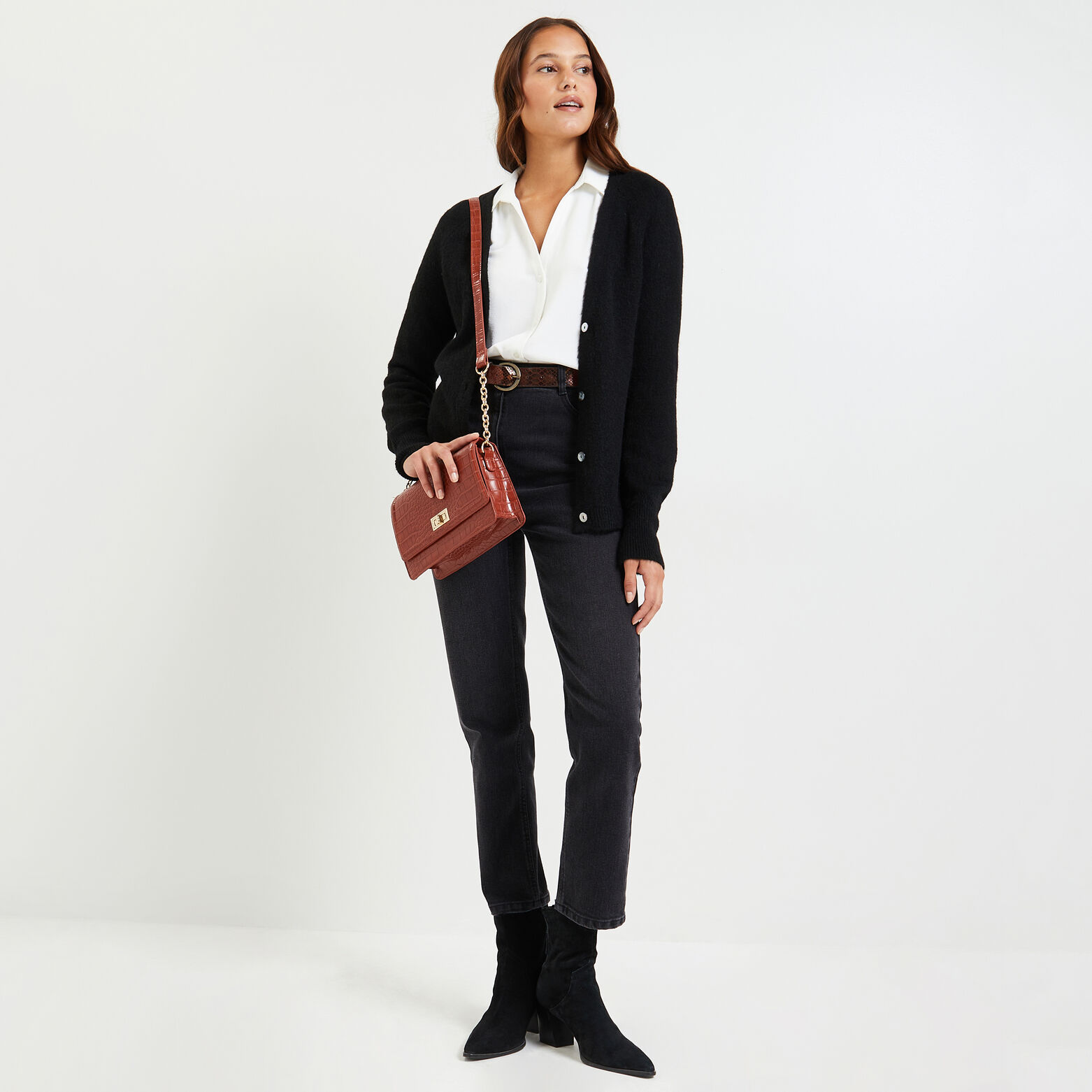 Gilet basic femme