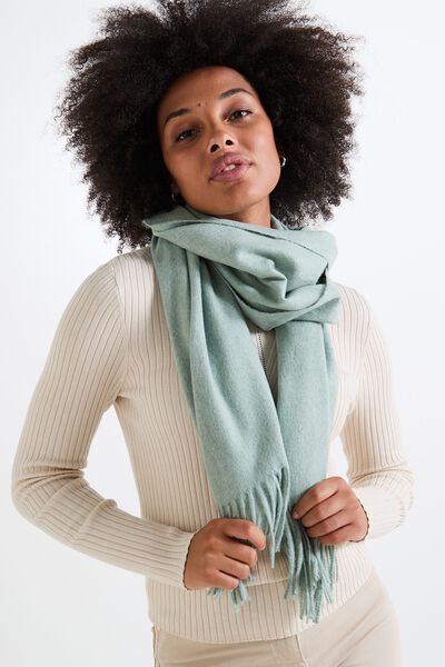 Écharpe unie femme