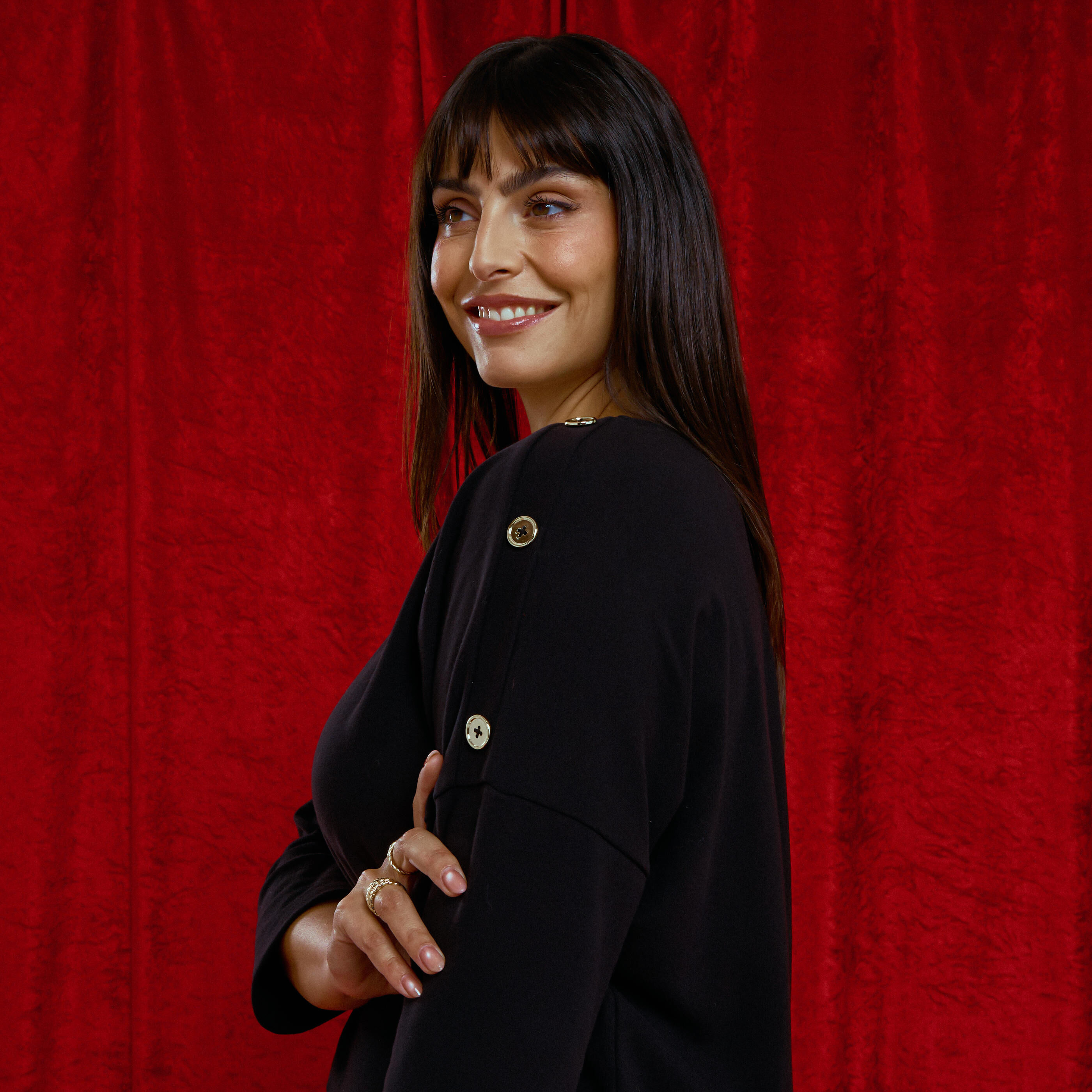 T-shirt col rond femme