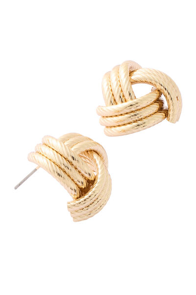 Boucles d'oreilles trois rangs