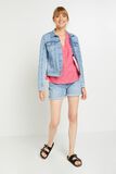 Blouse manches courtes femme