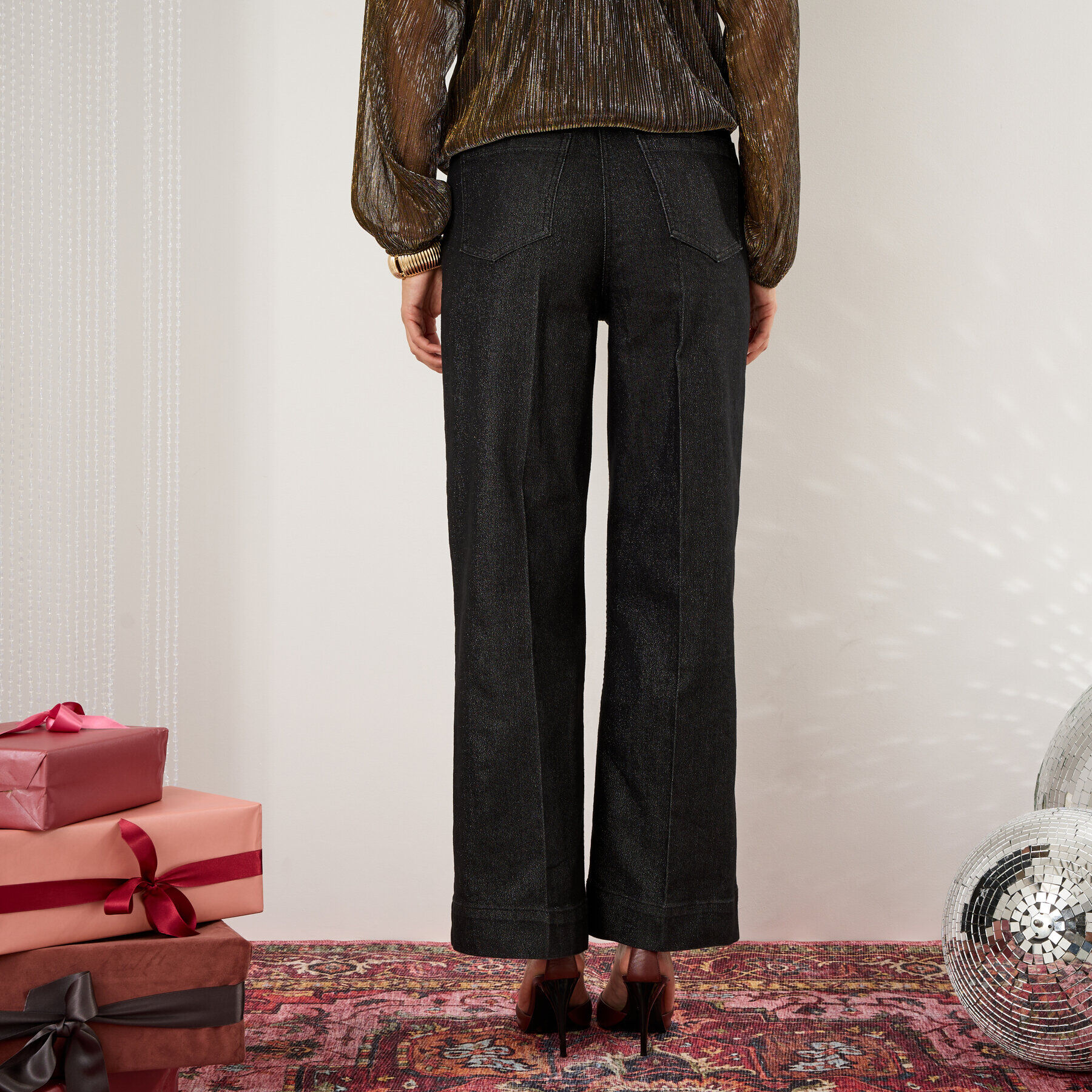 Jean flare PALMA F02 femme