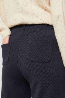 Pantalon en maille large femme
