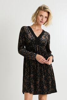 Robe velours femme