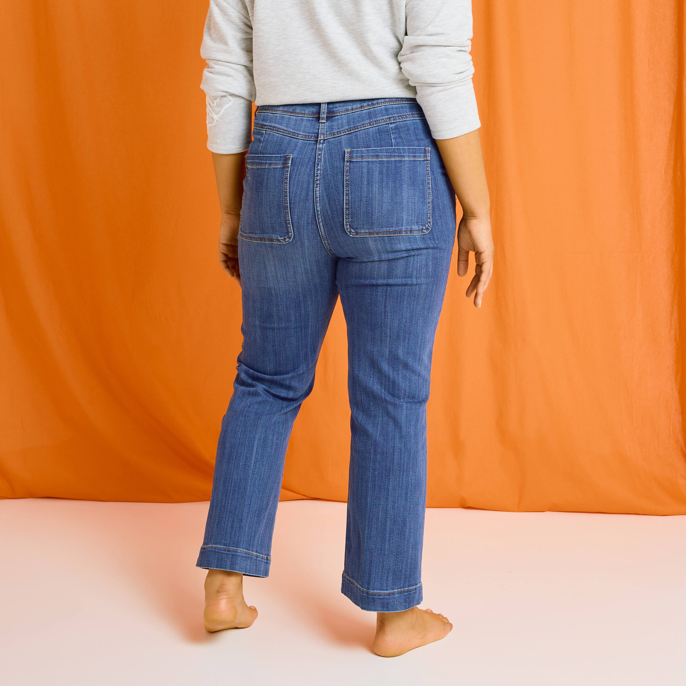 Jean raccourci TROPEZ RB02 femme