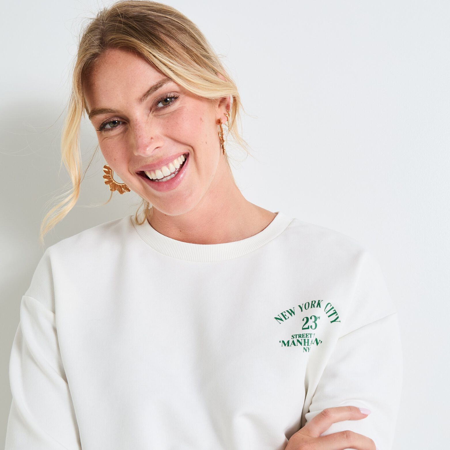 Sweat manches longues femme