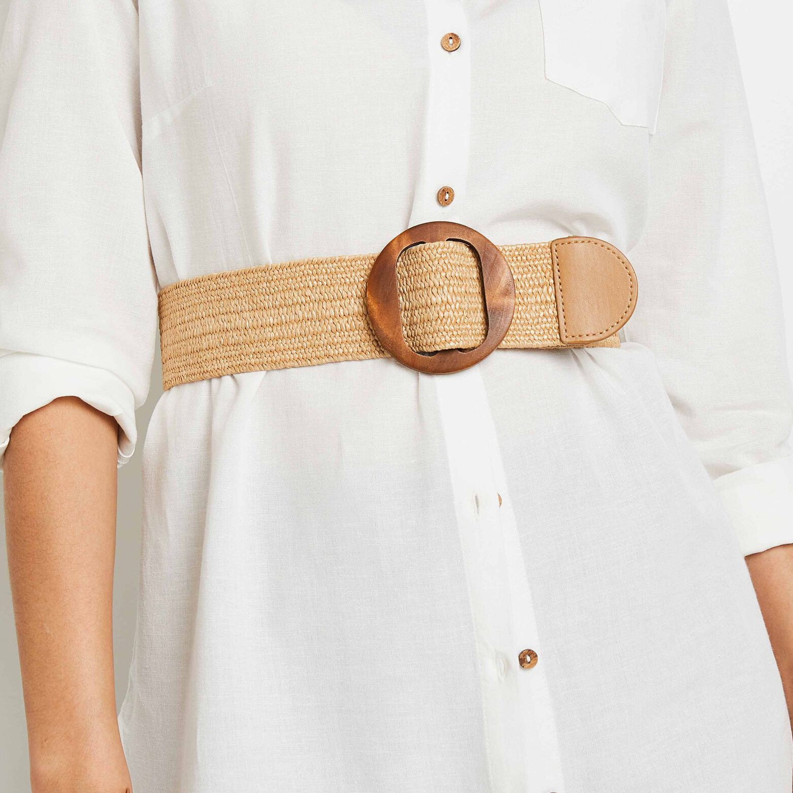 Ceinture élastiquée femme