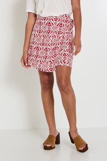 Jupe short imprimée femme