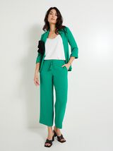 Pantalon large fluide femme