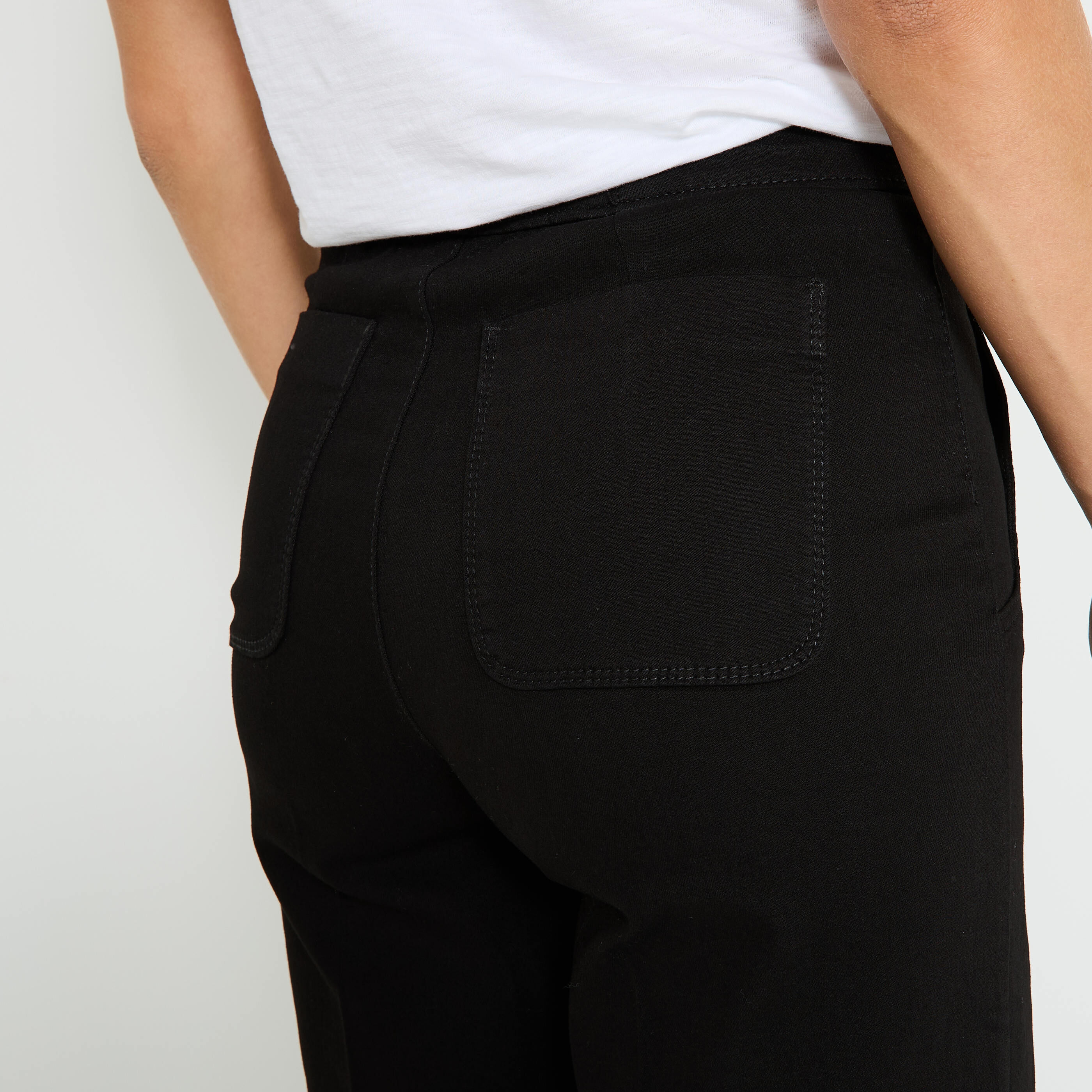 Jean flare POMPON F02 femme