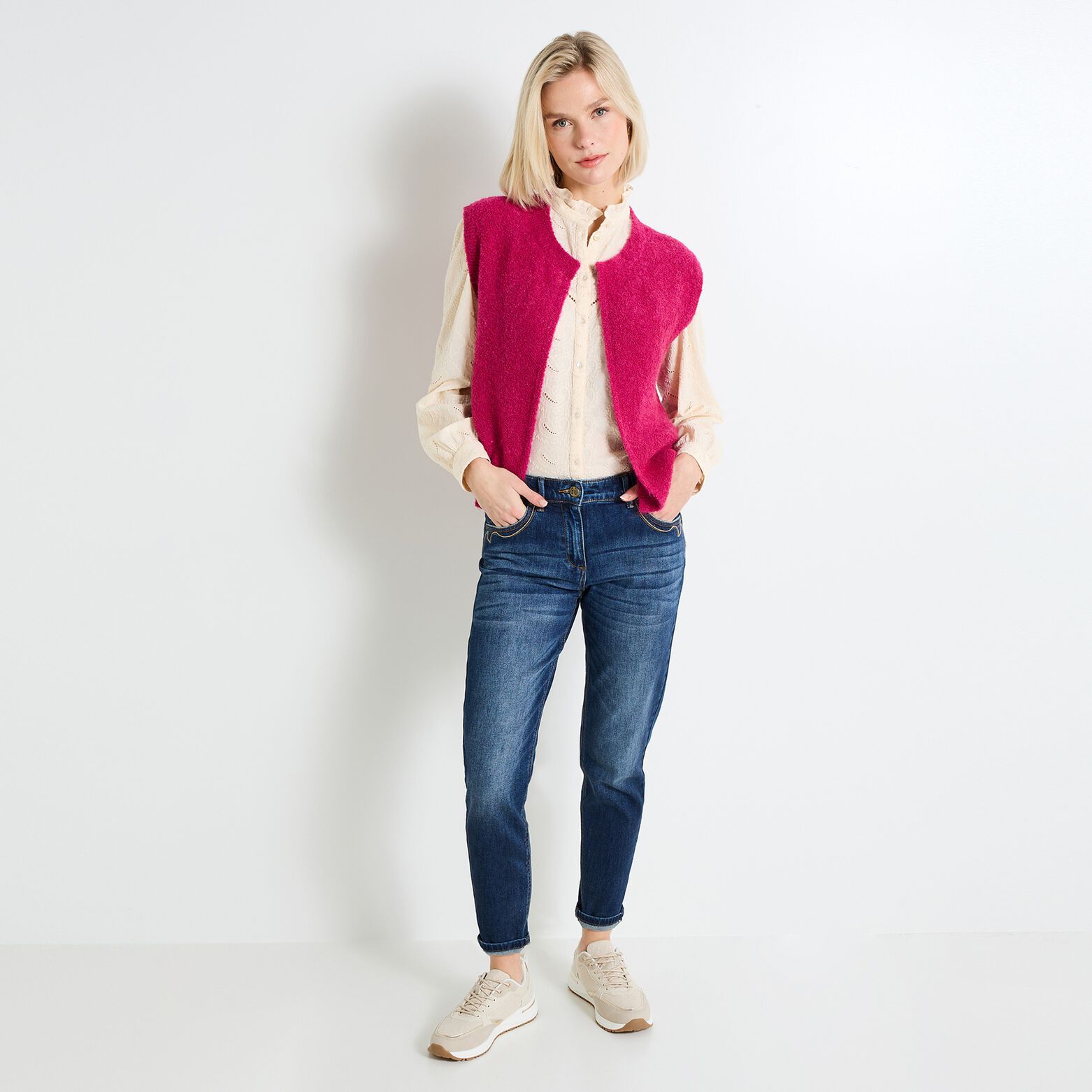 Gilet sans manches femme