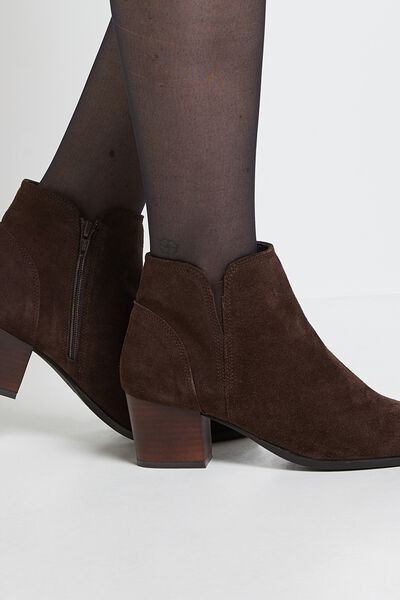 Bottines en daim femme