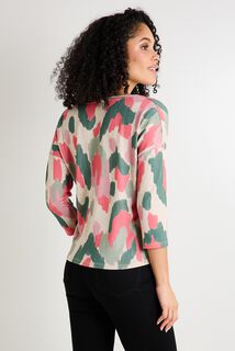 T-shirt col V femme