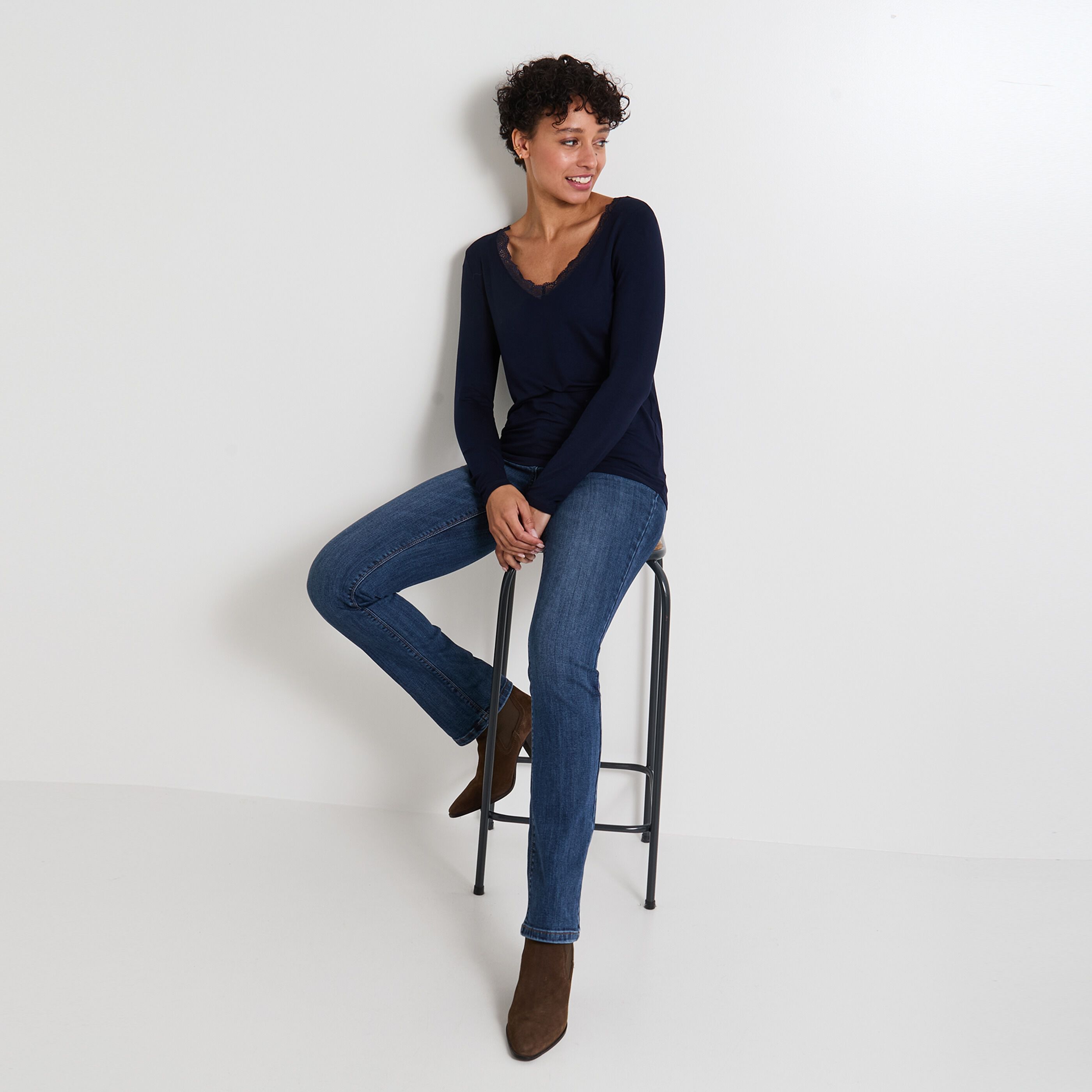 T-shirt manches longues femme