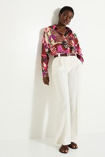 Chemisier imprimé floral femme