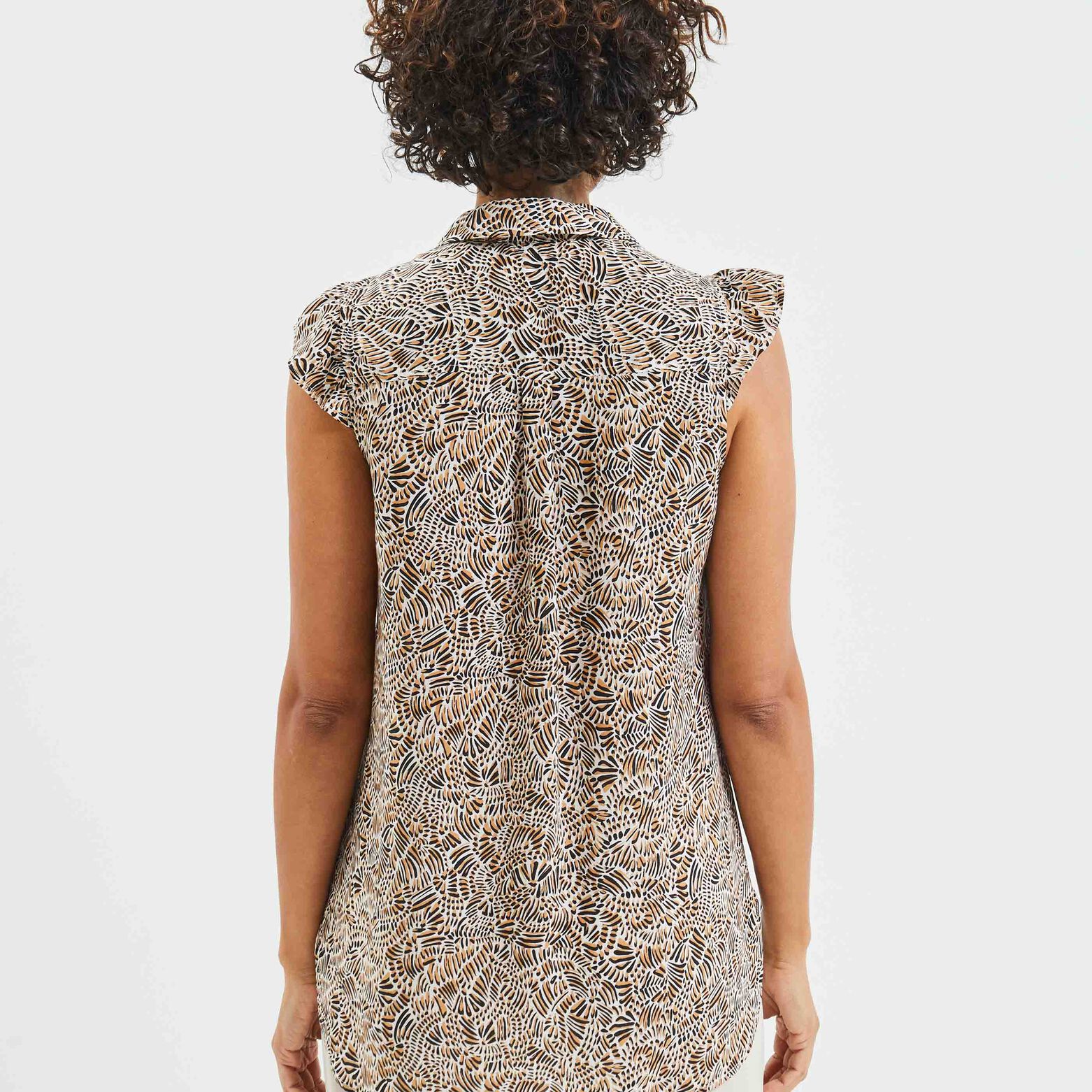 Blouse imprimée femme