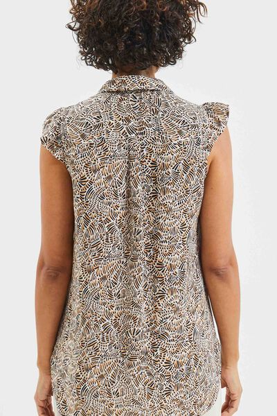 Blouse imprimée femme