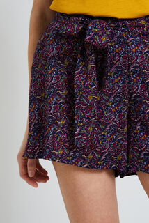 Short imprimé femme