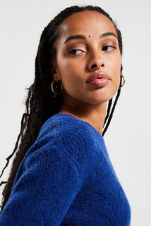 Pull maille fantaisie femme