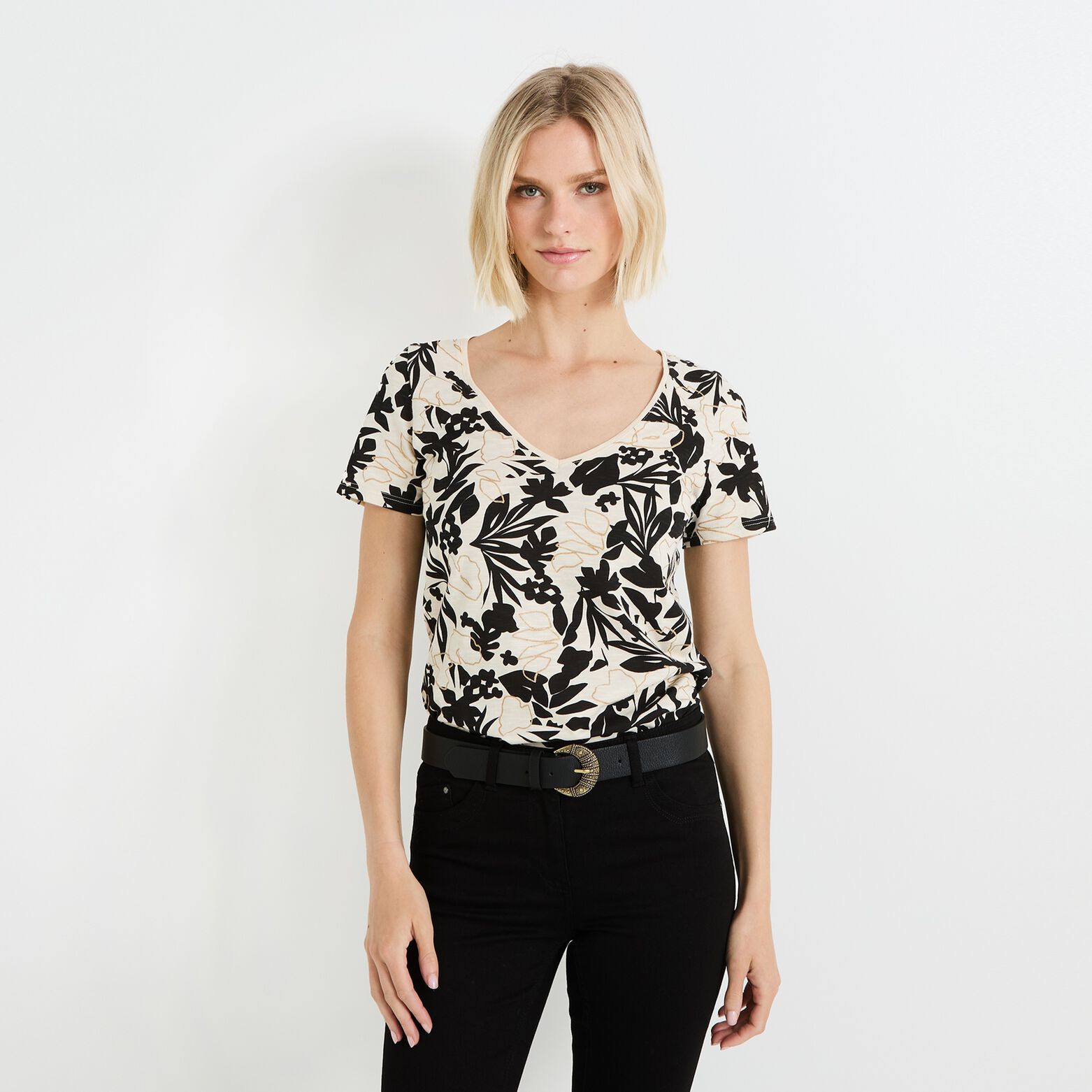 Tshirt imprimé femme