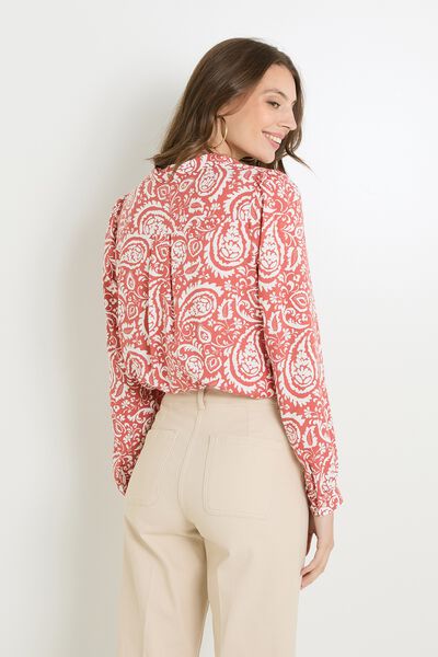 Chemise imprimée femme