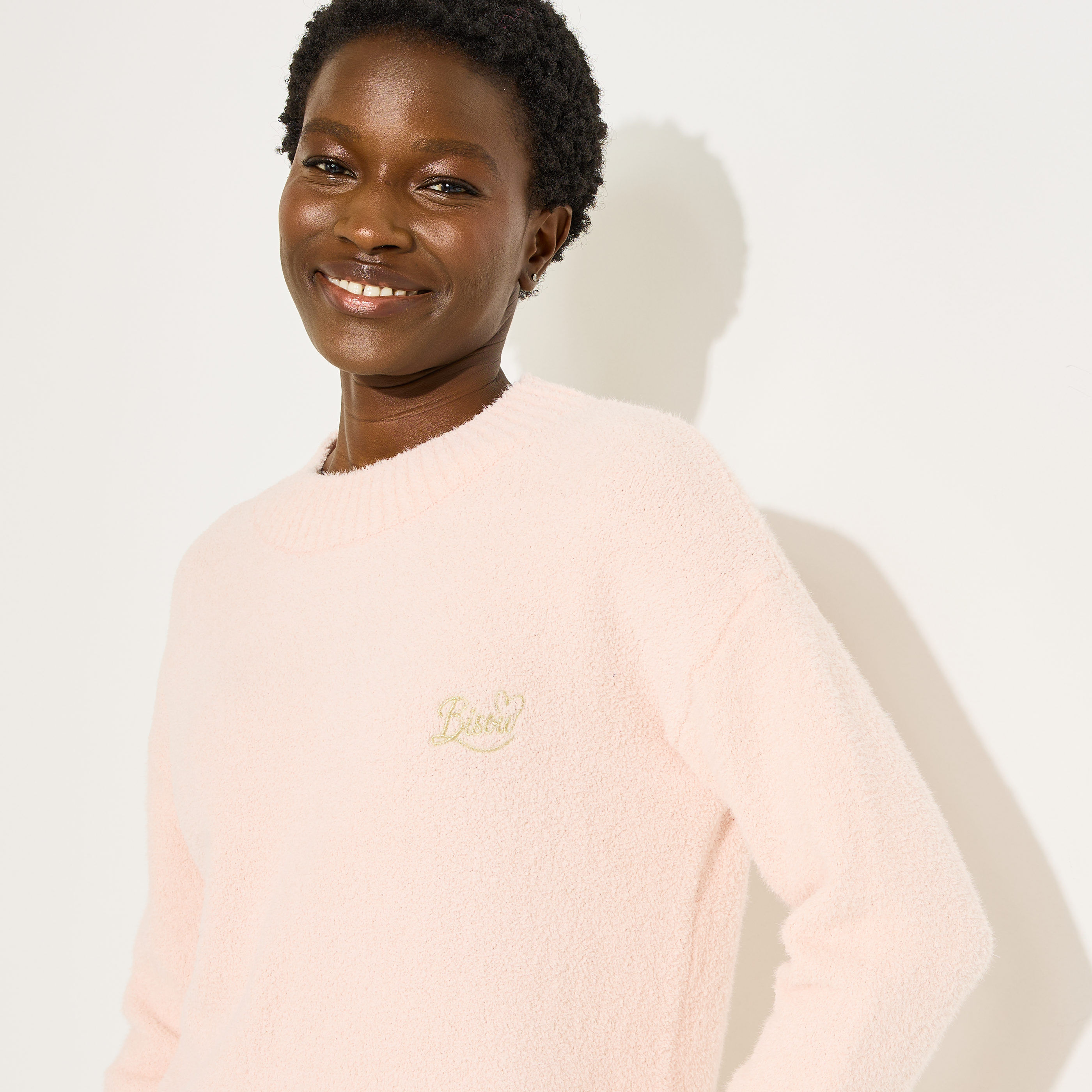 Pull de pyjama doux et fluffy femme