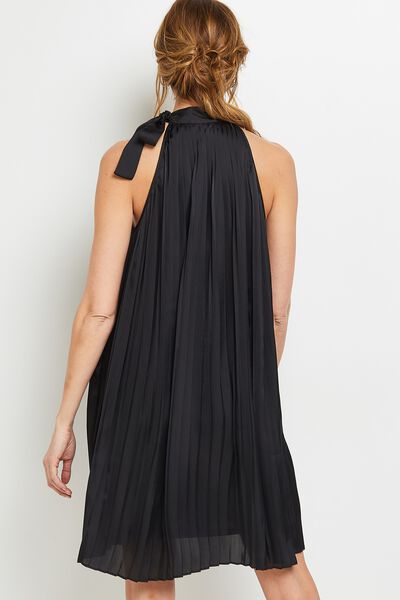 Robe satinée femme