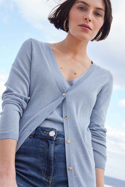 Gilet manches longues femme