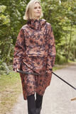 Poncho imperméable femme