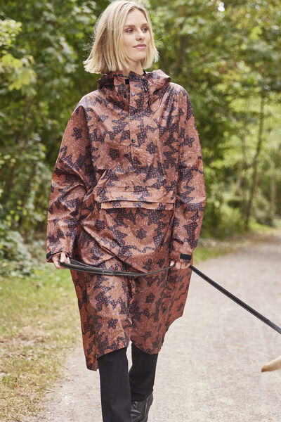 Poncho imperméable femme