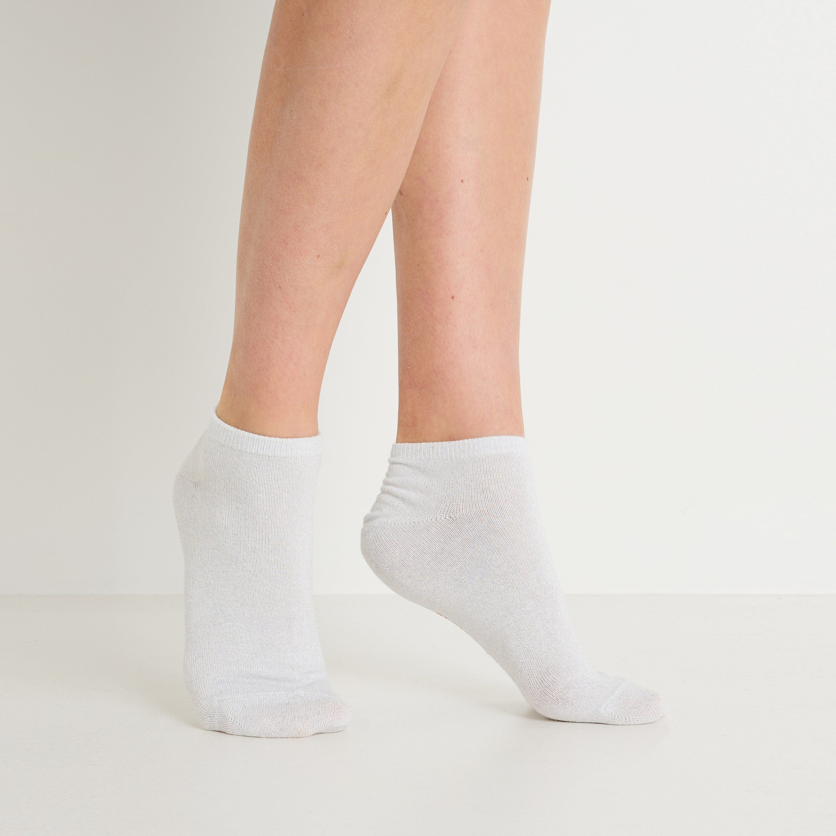 Lot de 2 paires de socquettes femme