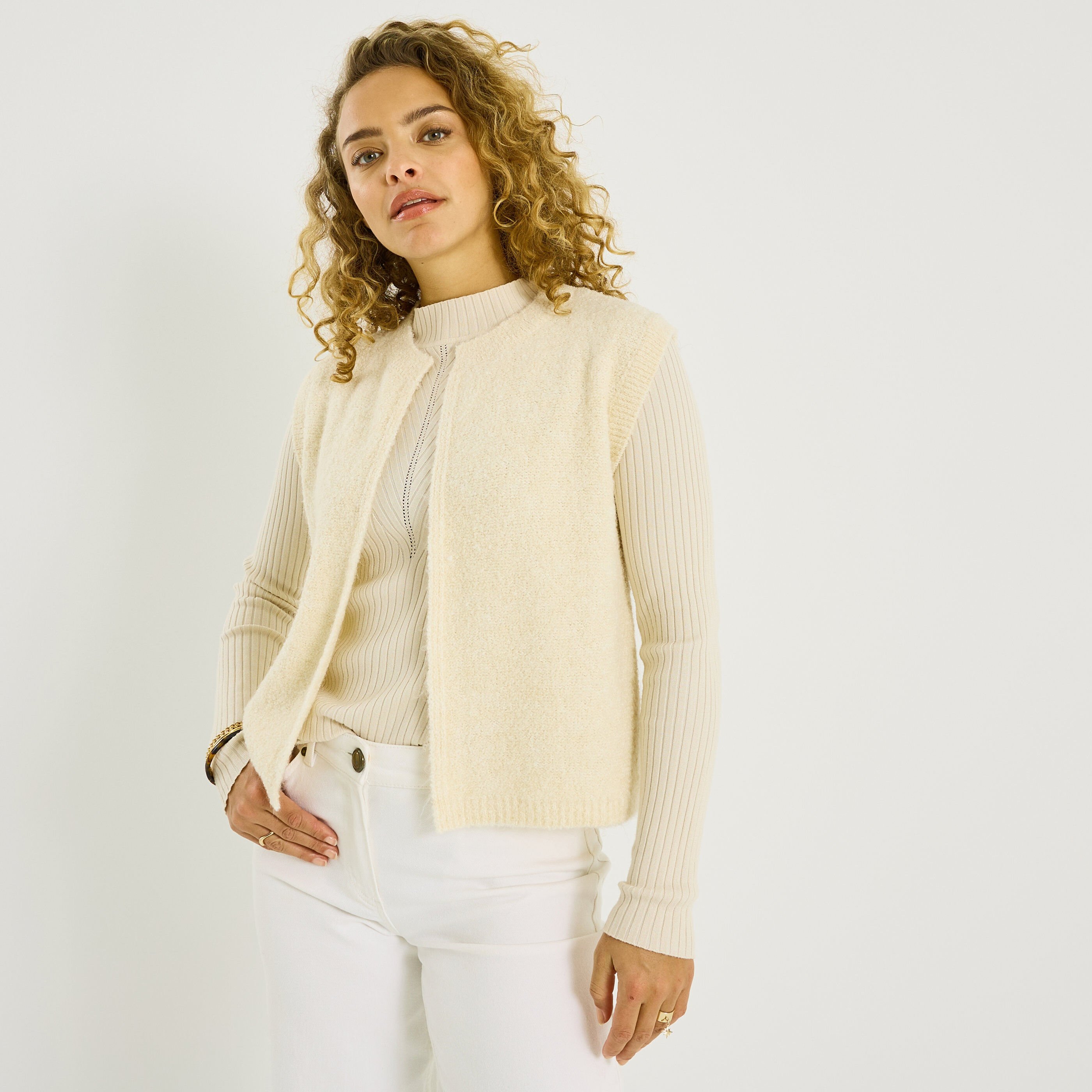 Gilet sans manches femme