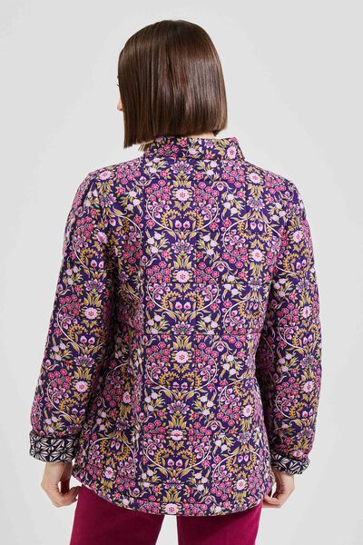 Veste réversible matelassée femme